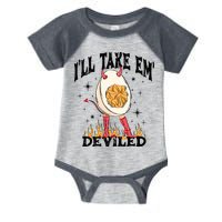 ILl Take Em Deviled Funny Thanksgiving Deviled Eggs Infant Baby Jersey Bodysuit