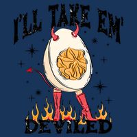 ILl Take Em Deviled Funny Thanksgiving Deviled Eggs Infant Baby Jersey Bodysuit