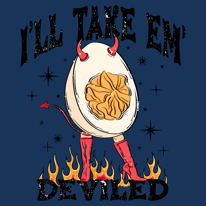 ILl Take Em Deviled Funny Thanksgiving Deviled Eggs Infant Baby Jersey Bodysuit