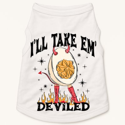 ILl Take Em Deviled Funny Thanksgiving Deviled Eggs Doggie Tank