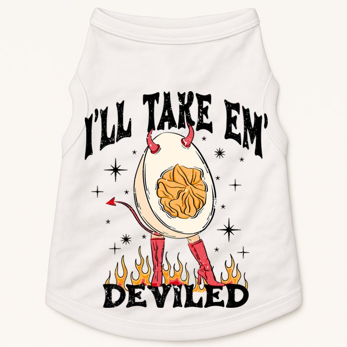 ILl Take Em Deviled Funny Thanksgiving Deviled Eggs Doggie Tank