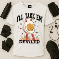 ILl Take Em Deviled Funny Thanksgiving Deviled Eggs Performance Shirt