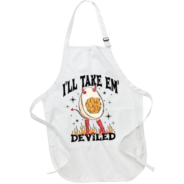 ILl Take Em Deviled Funny Thanksgiving Deviled Eggs Apron