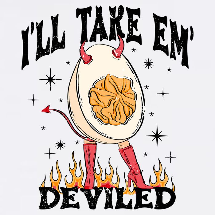 ILl Take Em Deviled Funny Thanksgiving Deviled Eggs T-Shirt