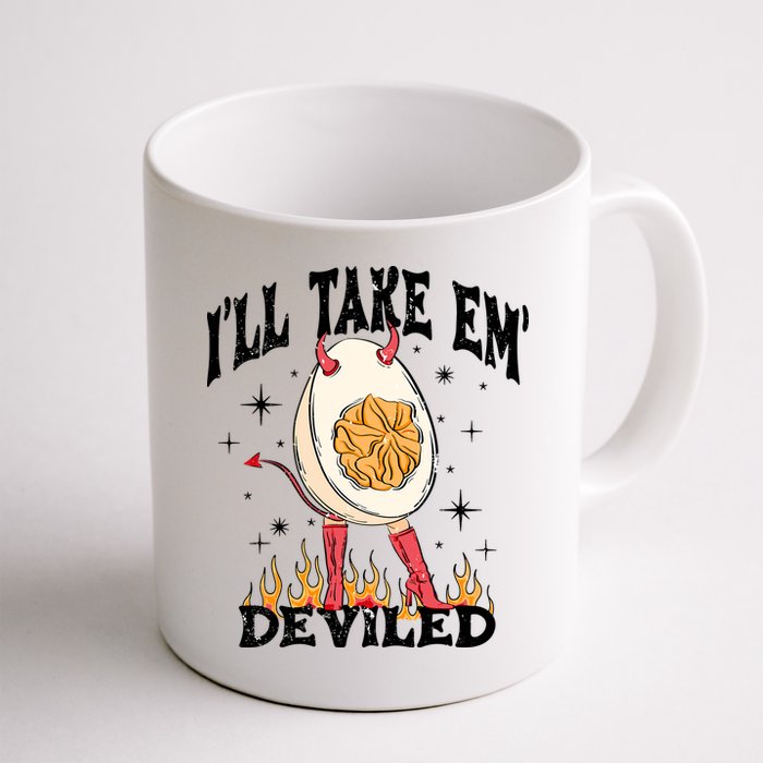 ILl Take Em Deviled Funny Thanksgiving Deviled Eggs Mug