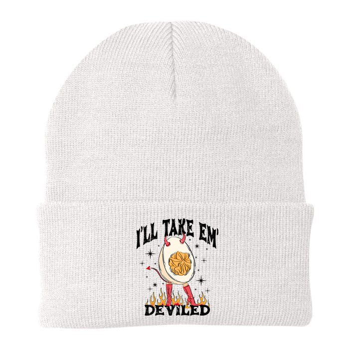 ILl Take Em Deviled Funny Thanksgiving Deviled Eggs Beanie
