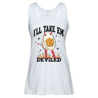 ILl Take Em Deviled Funny Thanksgiving Deviled Eggs Ladies Essential Flowy Tank