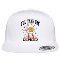ILl Take Em Deviled Funny Thanksgiving Deviled Eggs Flatbill Hat