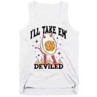 ILl Take Em Deviled Funny Thanksgiving Deviled Eggs Tank Top