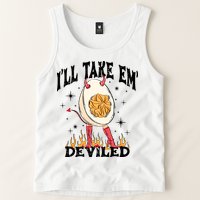 ILl Take Em Deviled Funny Thanksgiving Deviled Eggs Tank Top