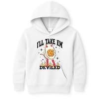 ILl Take Em Deviled Funny Thanksgiving Deviled Eggs Kids Hoodie