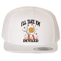 ILl Take Em Deviled Funny Thanksgiving Deviled Eggs Wool Snapback Cap