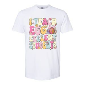 I Teach Egg Cellent Students Easter Day Softstyle CVC T-Shirt