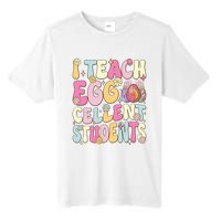 I Teach Egg Cellent Students Easter Day Tall Fusion ChromaSoft Performance T-Shirt