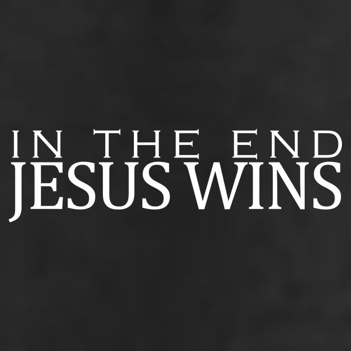 In The End Jesus Wins Christianity Cool Comfort Performance Bucket Hat