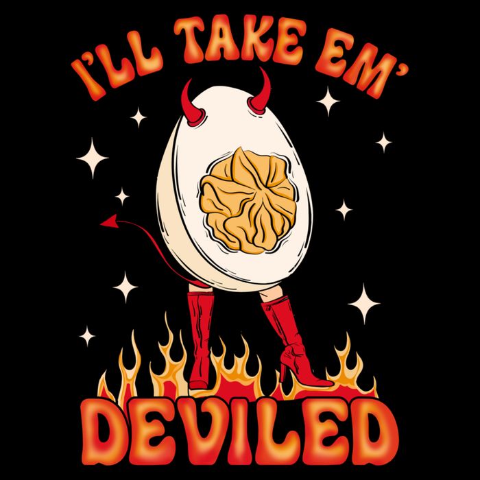 ILl Take Em Deviled Egg Funny Thanksgiving Drawstring Bag