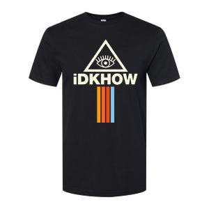 Idkhow – Triangle Eye Stripes Softstyle® CVC T-Shirt