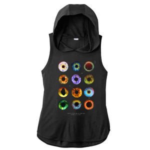 Inside The Eye Ladies PosiCharge Tri-Blend Wicking Draft Hoodie Tank