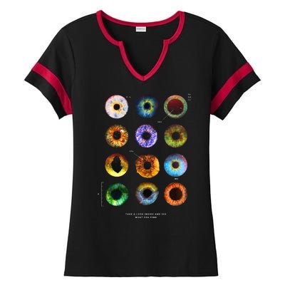 Inside The Eye Ladies Halftime Notch Neck Tee