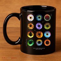 Inside The Eye 11oz C Handle Ceramic Mug