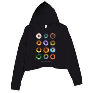 Inside The Eye Crop Fleece Hoodie