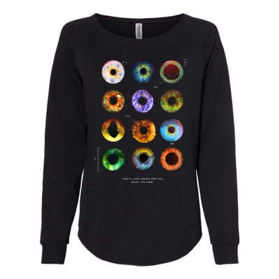 Inside The Eye Womens California Wash Sweatshirt