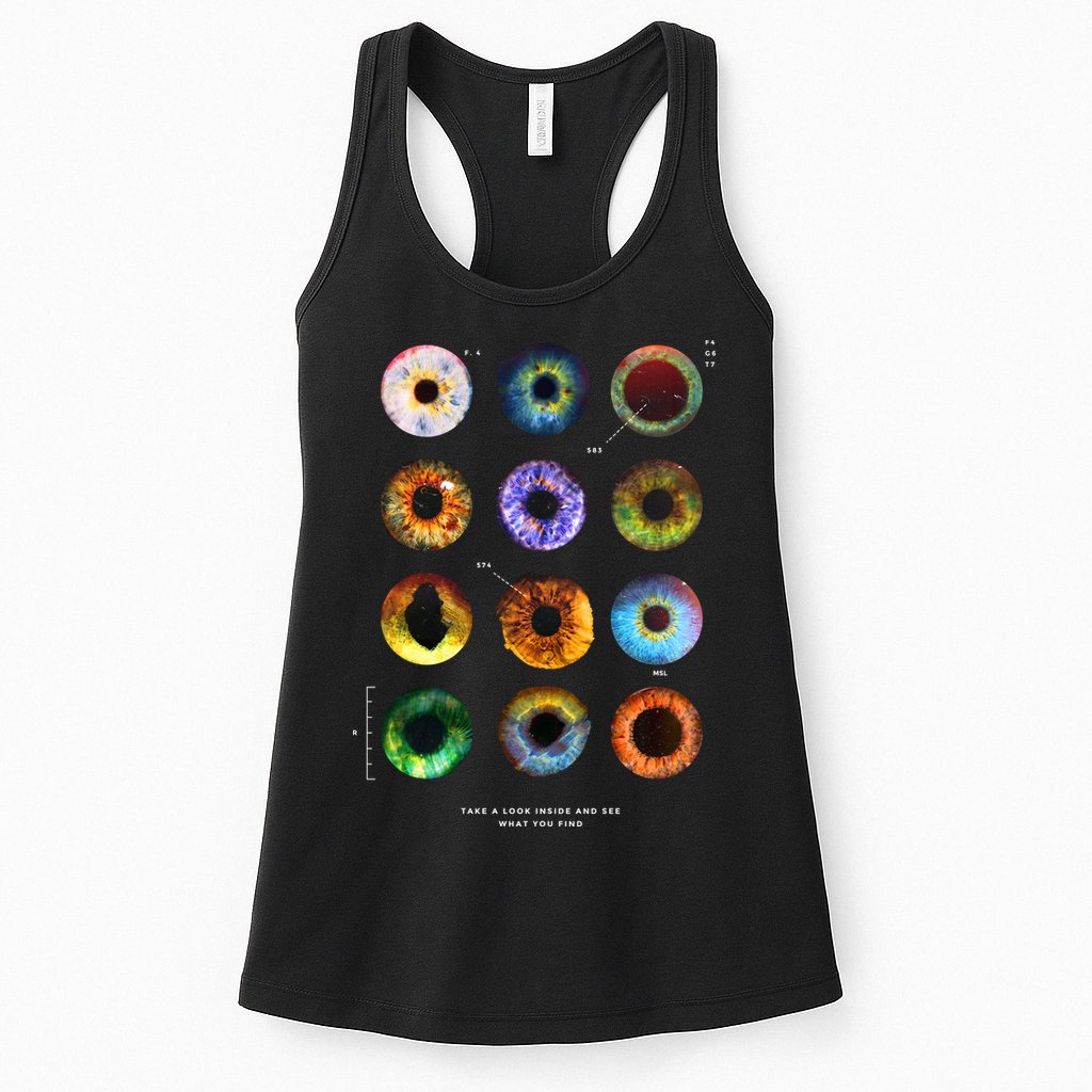 Inside The Eye Womens Tank Top