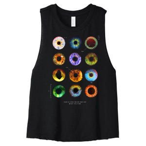 Inside The Eye Women's Racerback Cropped Tank