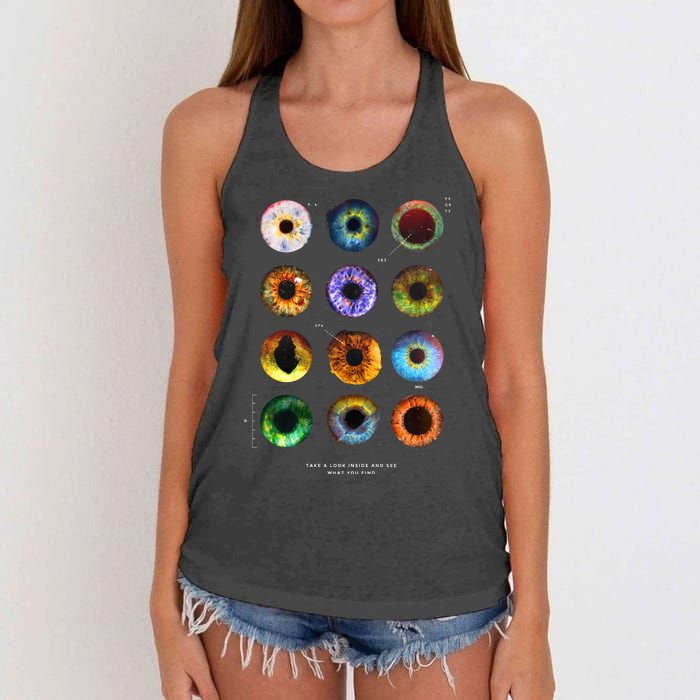 Inside The Eye Women's Knotted Racerback Tank