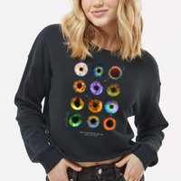 Inside The Eye Cropped Pullover Crew