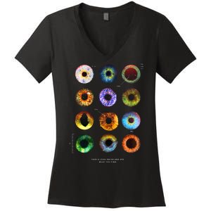 Inside The Eye Women's V-Neck T-Shirt