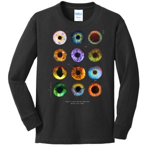 Inside The Eye Kids Long Sleeve Shirt