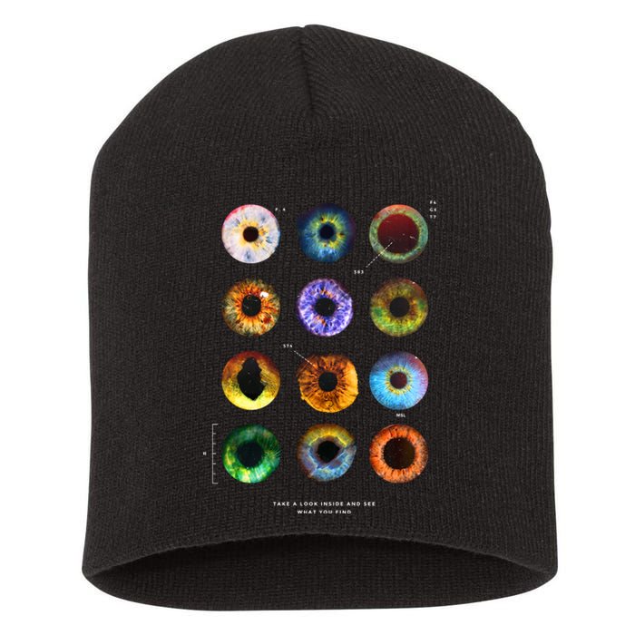 Inside The Eye Short Acrylic Beanie