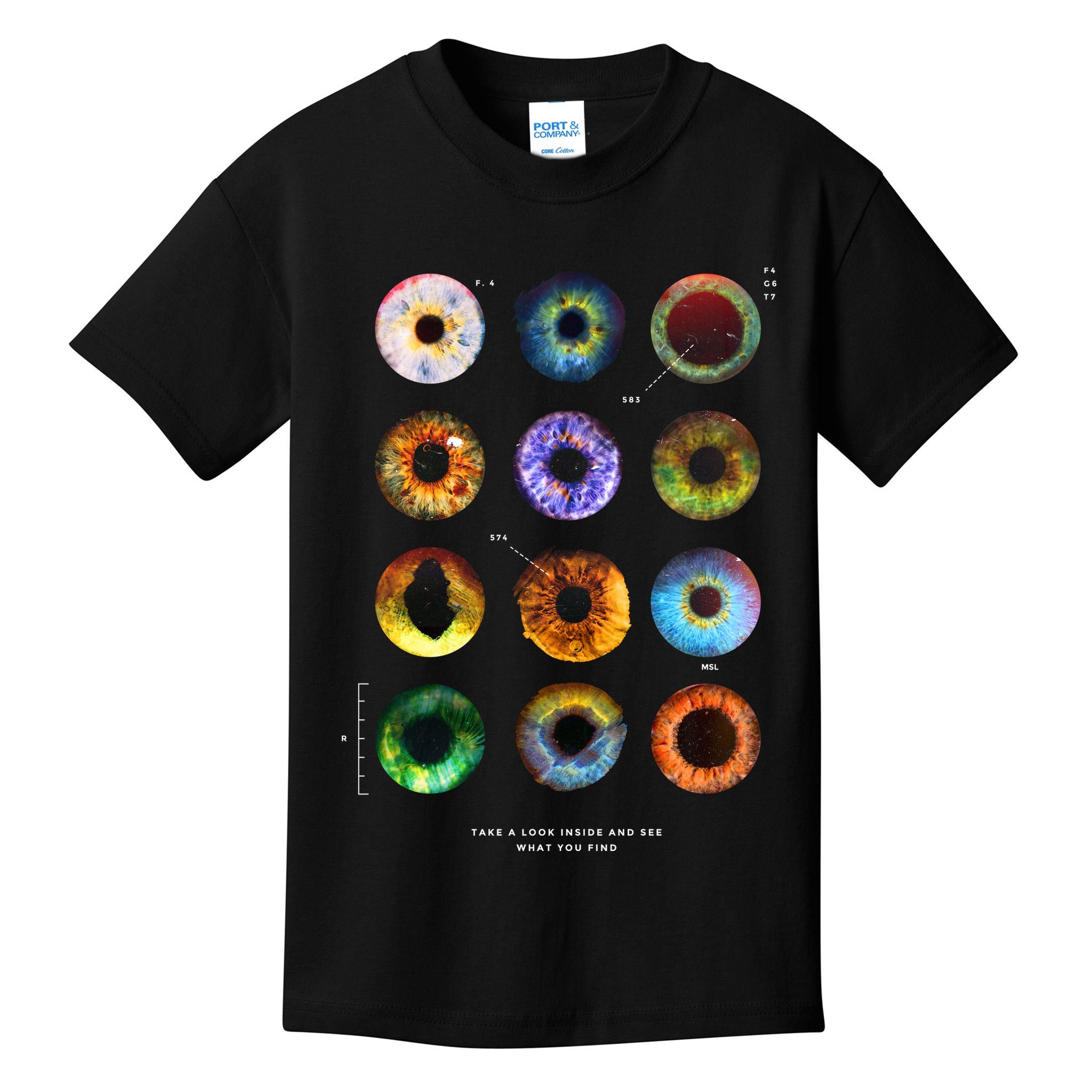 Inside The Eye Kids T-Shirt