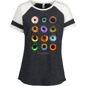 Inside The Eye Enza Ladies Jersey Colorblock Tee