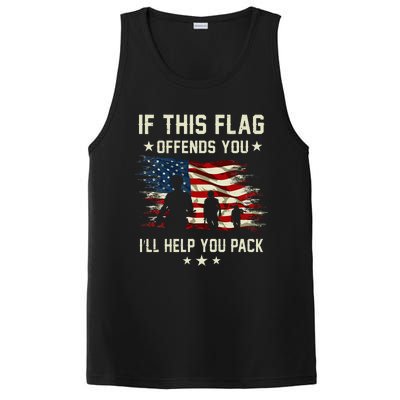 If This Flag Offends You ILl Help You Pack Army Veteran PosiCharge Competitor Tank