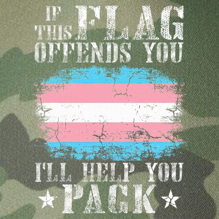 If This Flag Offends You Rainbow Pride Legacy Tie Dye Trucker Hat