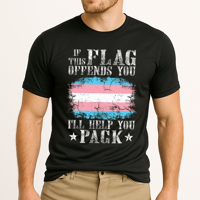 If This Flag Offends You Rainbow Pride Performance Shirt