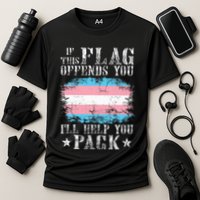 If This Flag Offends You Rainbow Pride Performance Shirt