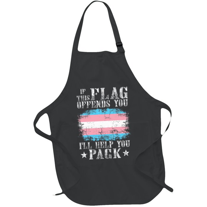 If This Flag Offends You Rainbow Pride Apron