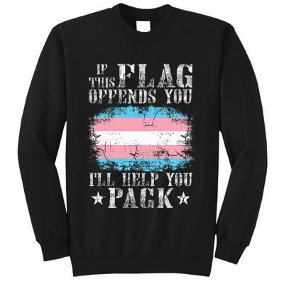 If This Flag Offends You Rainbow Pride Sweatshirt