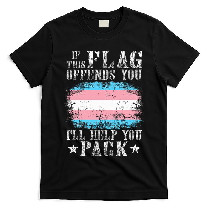 If This Flag Offends You Rainbow Pride T-Shirt