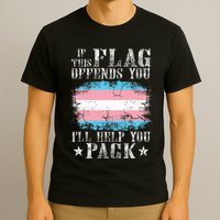 If This Flag Offends You Rainbow Pride T-Shirt