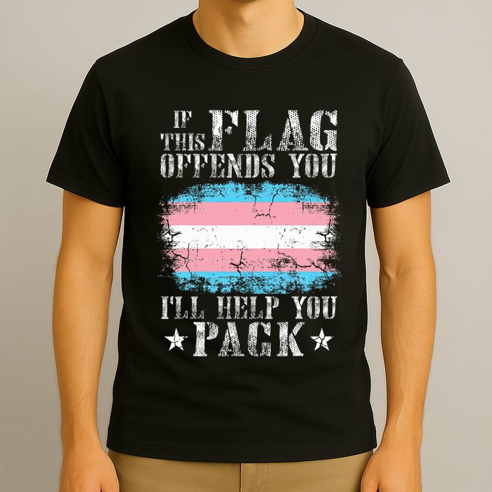 If This Flag Offends You Rainbow Pride T-Shirt