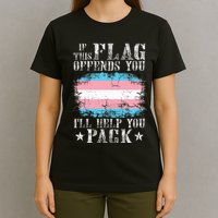 If This Flag Offends You Rainbow Pride T-Shirt