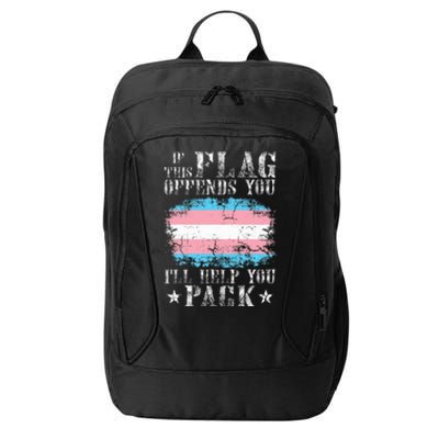 If This Flag Offends You Rainbow Pride City Backpack