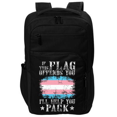 If This Flag Offends You Rainbow Pride Impact Tech Backpack