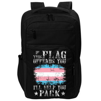 If This Flag Offends You Rainbow Pride Impact Tech Backpack