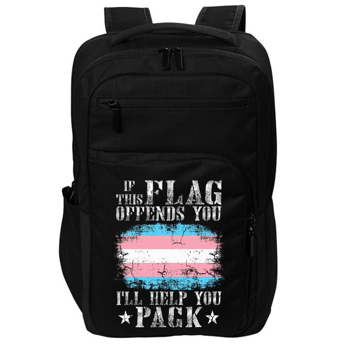 If This Flag Offends You Rainbow Pride Impact Tech Backpack