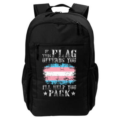 If This Flag Offends You Rainbow Pride Daily Commute Backpack